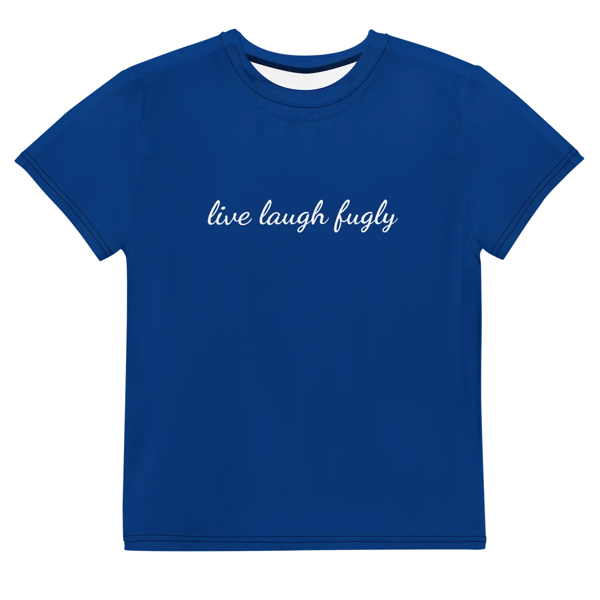 fugly baby tee (blue)